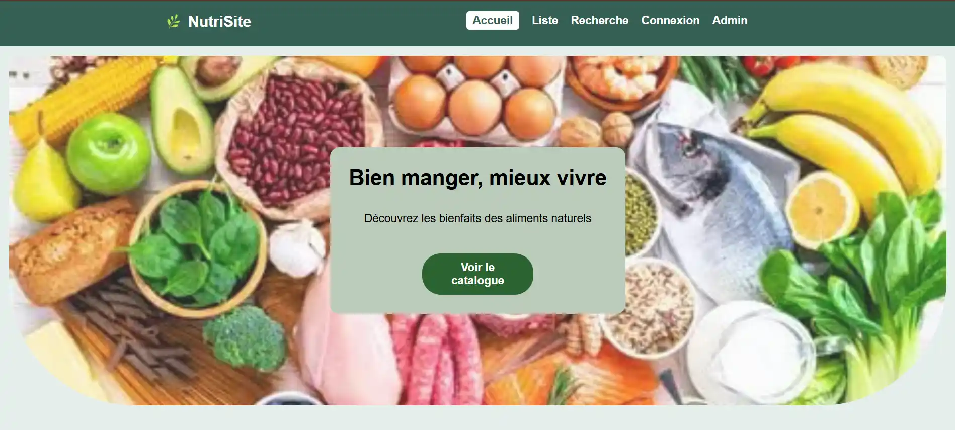 Aperçu du site web SAE 203